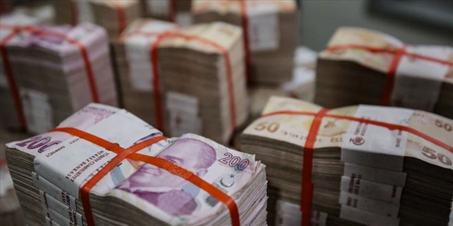 Merkezi yönetim brüt borç stoku 4 trilyon 734,4 milyar lira oldu