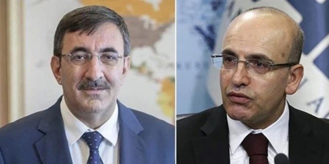Cumhurbaşkanı Yardımcısı Yılmaz ile Bakan Şimşek BAE'ye gitti
