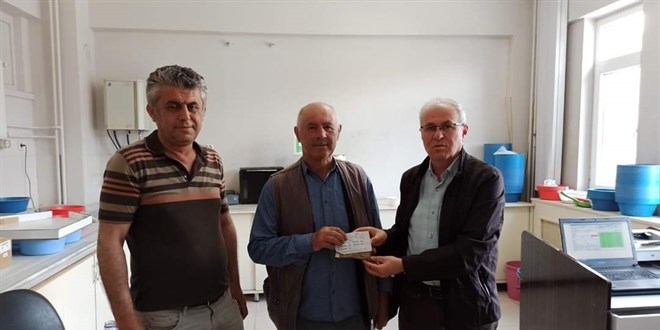 Sungurlu'da ilk arpa ürünü borsaya geldi