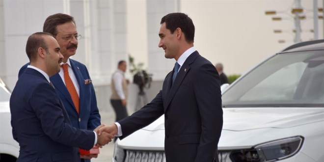 Togg Türkmenistan'a teslim edildi