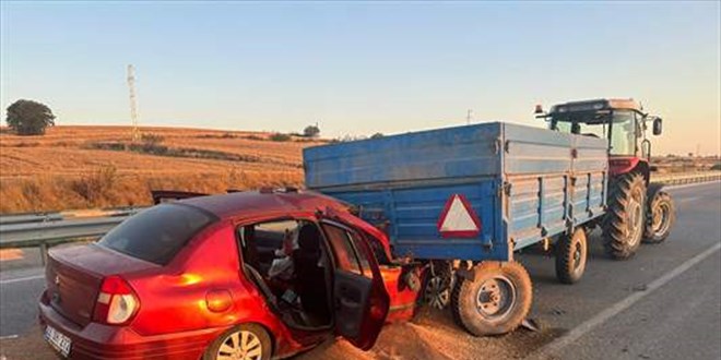 Edirne'deki trafik kazasında 2 kişi yaşamını yitirdi