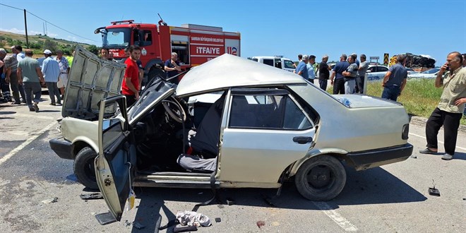 Samsun'da kaza: 9 yaralı