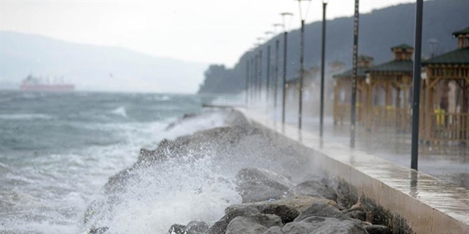 Orta Karadeniz için fırtına uyarısı