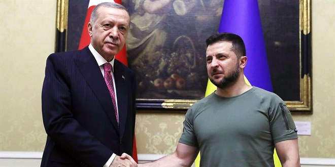 Erdoğan-Zelenskiy görüşmesi başladı