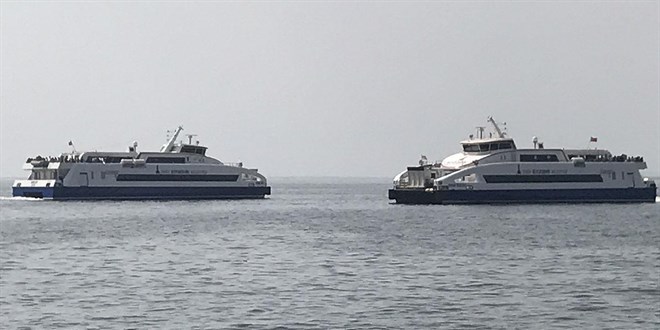 İzmir'de 'Yaz Vapur Seferleri'ne rüzgar engeli