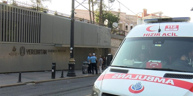 Yerebatan Sarnıcı'nda kimyasal koku paniğe