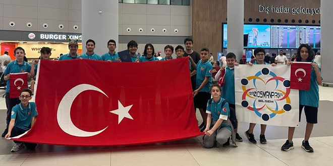 BİLSEM öğrencileri Türkiye'nin adını dünyaya duyurdu