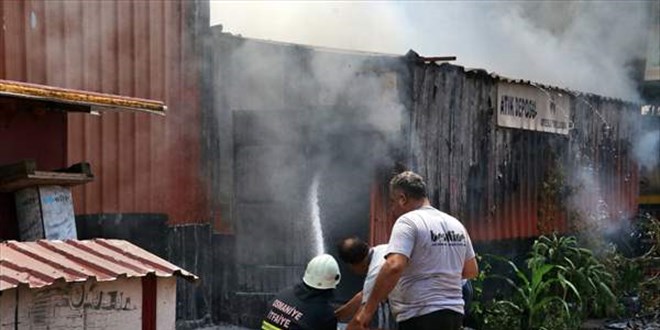 Osmaniye'de iş yerindeki patlamada 3 kişi yaralandı