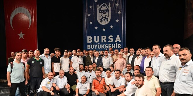 Bursa Büyükşehir personelinde yüzler gülüyor
