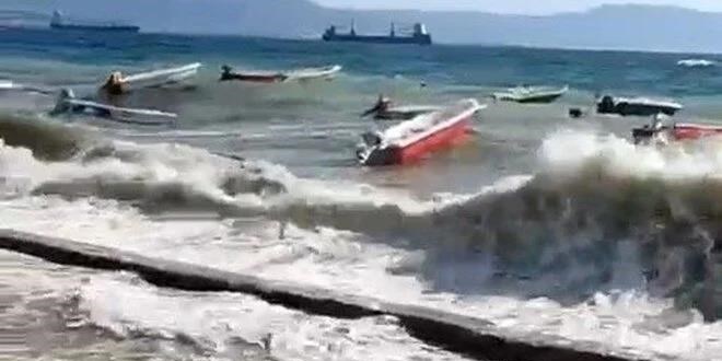Bursa'da şiddetli rüzgar etkili oldu