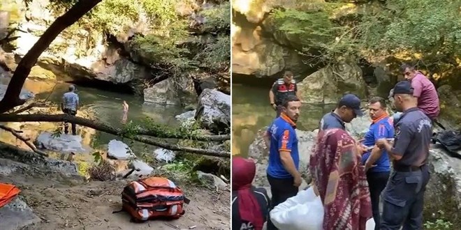 Bartın'da ölüm atlayışı: 10 metre derinlikteki çamura saplandı