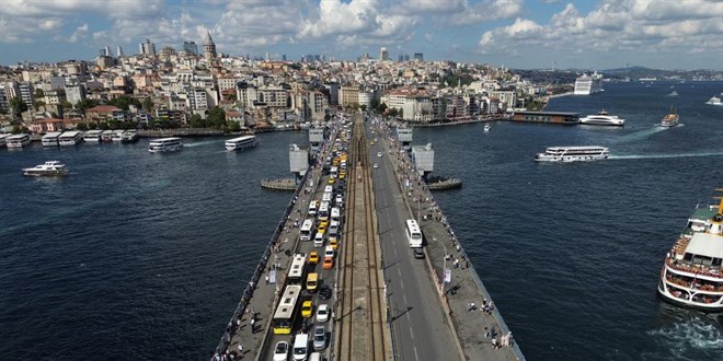 Galata köprüsü 40 gün trafiğe kapatılacak