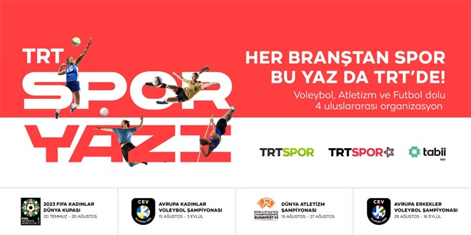 Bu yaz da 'TRT Spor Yaz' olacak