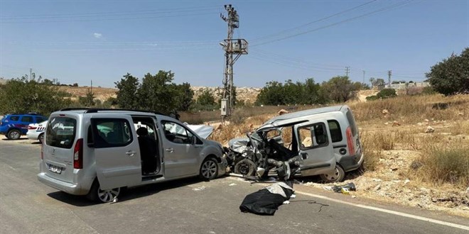 Gaziantep'te feci kaza: 1 ölü, 8 yaralı