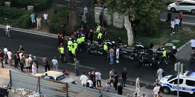 Polise silah çeken gaspçı vurularak etkisiz hale getirildi