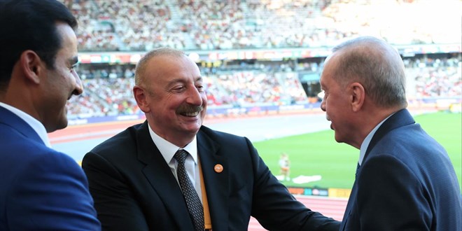 Cumhurbaşkanı Erdoğan Dünya Atletizm Şampiyonası'nı izledi