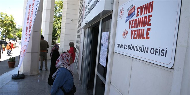 Yerinde Dönüşüm Projesi'ne başvurular 200 bine yaklaştı