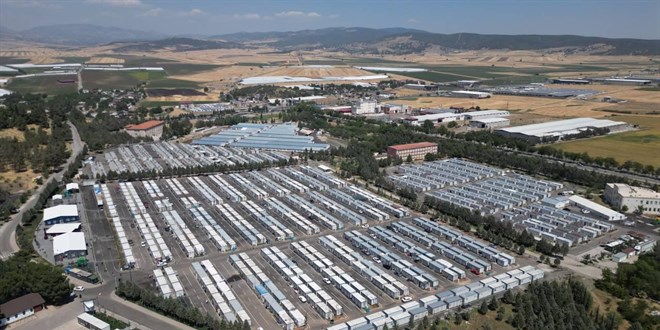 Kahramanmaraş'ta 51 noktada 23 bin 212 konteynerin kurulumu tamamlandı