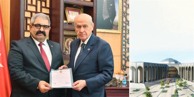 Bahçeli'nin bağışladığı arsaya yapılacak cemevinin temeli atılıyor
