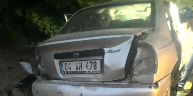 Şarampole uçan otomobil baba oğula mezar oldu