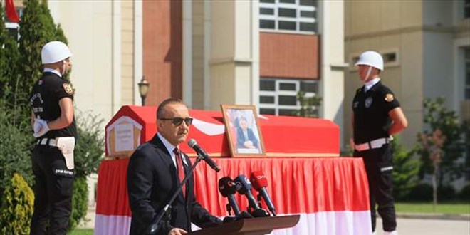 Kocaeli'de vefat eden Gölcük Kaymakamı Yusuf Özdemir için tören düzenlendi