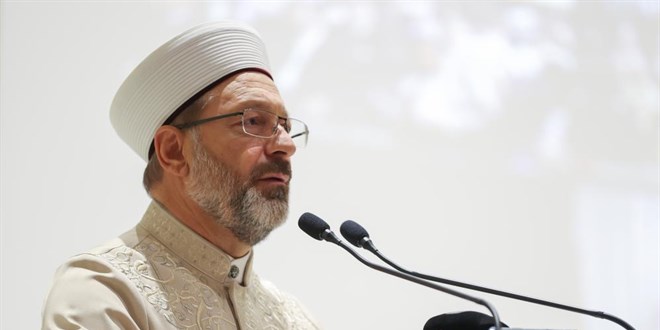 Diyanet İşleri Başkanı Erbaş'tan 'terör örgütleri' mesajı