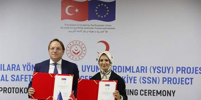 Yabancılara Yönelik Sosyal Uyum Yardımı Projesi imzalandı