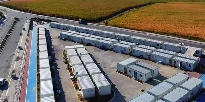 Hatay'da görev yapacak öğretmenler için 6 bin 343 konteyner kuruldu