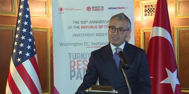 'Türkiye Yüzyılı Yatırım Resepsiyonu' Washington'da gerçekleştirildi