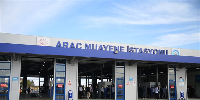 Türkiye'de 213 araç muayene istasyonu hizmet veriyor