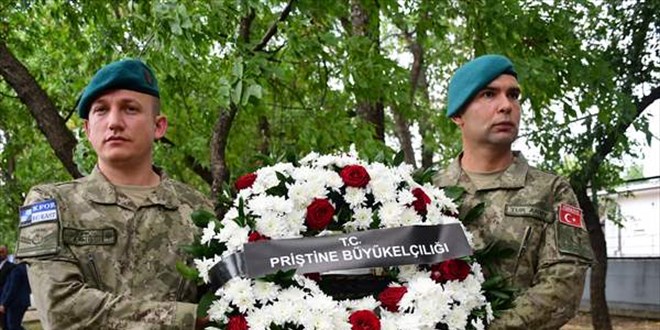 Kosova'da 1999'da şehit düşen Türk askeri anıldı