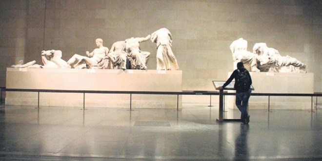 British Museum'dan alnan Trkiye kkenli eserlere ilikin imza kampanyas balatld