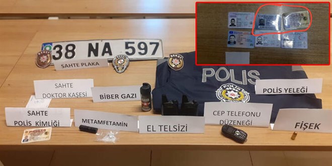 Polis yeleği ve sahte polis kimlikleriyle yakalanmışlardı; 1 tutuklama