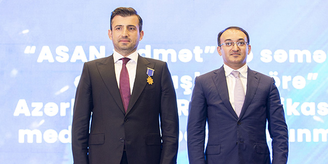 Selçuk Bayraktar'a Azerbaycan'dan madalya
