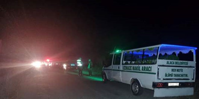 Çorum'da arazi anlaşmazlığı nedeniyle yeğeni tarafından silahla vurulan kişi öldü