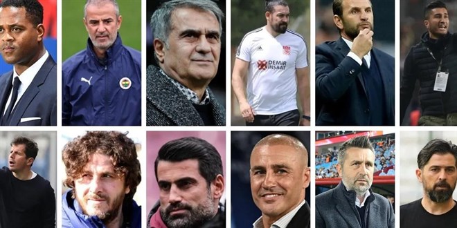 Süper Lig'de 7 haftada 7 teknik direktör değişti
