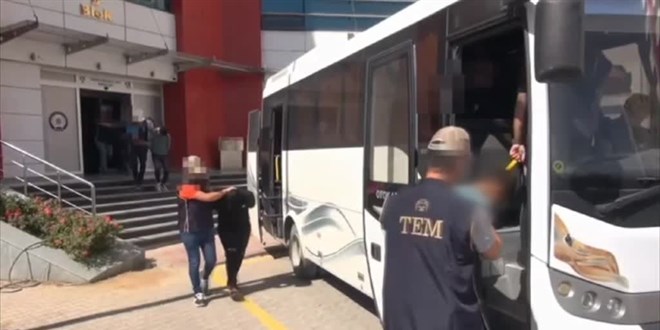 Malatya merkezli terör örgütü PKK operasyonunda 6 şüpheli tutuklandı