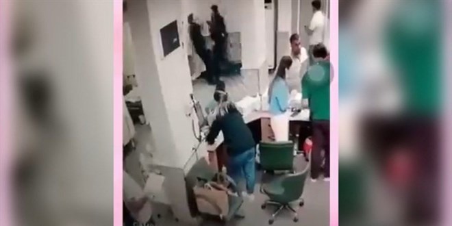 Eşine iğne yapan erkek hemşirenin burnunu kırdı