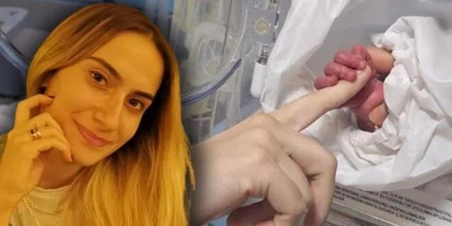 Organlarıyla 6 kişiye can olan anneden bebeğine son dokunuş