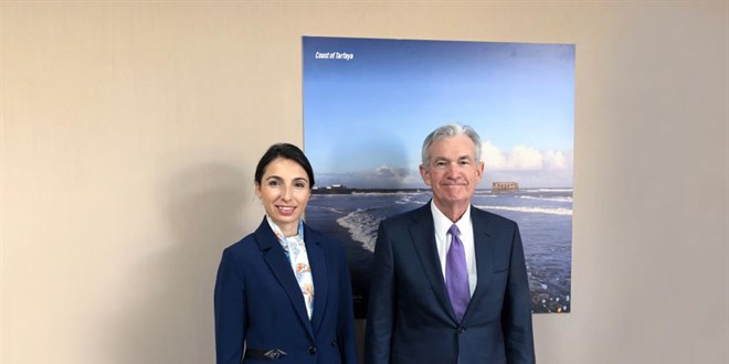 TCMB Başkanı Erkan, Fed Başkanı Powell ile görüştü