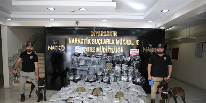 333 kilo 500 gram skunk, 18 kilo 250 gram esrar ele geçirildi
