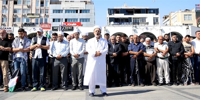 Adana, Mersin, Osmaniye ve Hatay'da Filistin için dua edildi