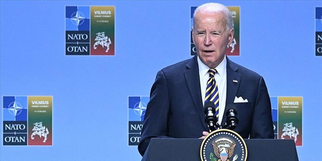 ABD Bakan Joe Biden srail'e ulat