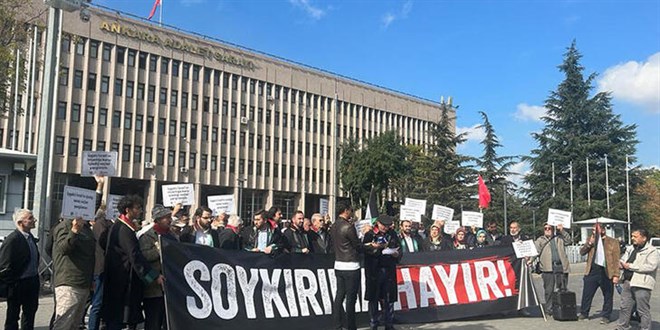 Ankara'da İsrail için savcılığa suç duyurusu