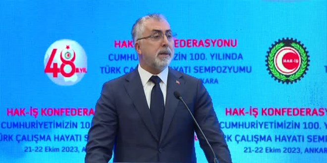 'Çalışma hayatında da Türkiye Yüzyılı'nı birlikte inşa edeceğiz'