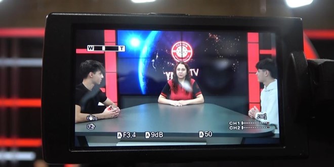Geleceğin anchormanları bu okulda yetişiyor