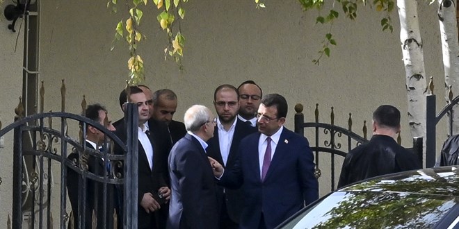CHP Genel Başkanı Kılıçdaroğlu, İmamoğlu ile görüştü