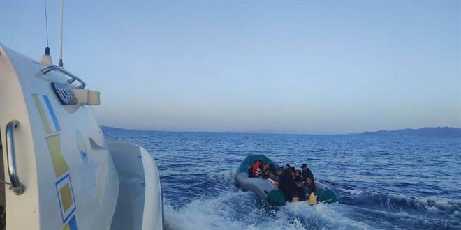 Bodrum'da 60 düzensiz göçmen yakalandı