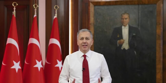 Bakan Yerlikaya: Cumhuriyet'imiz büyük ve güçlü Türkiye hedefimizin miladıdır