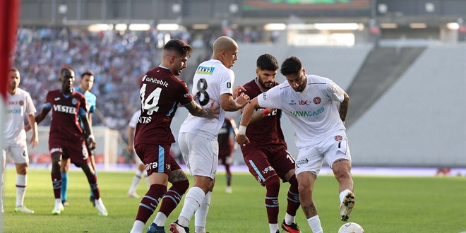 Olimpiyatta gol sesi çıkmadı: Trabzonspor 1 puana razı oldu